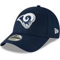 new-era-curved-brim-9forty-the-league-los-angeles-rams-nfl-blue-adjustable-cap