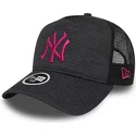 new-era-9forty-essential-jersey-new-york-yankees-mlb-grey-trucker-hat