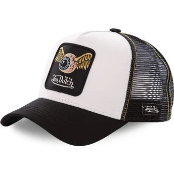 Von Dutch GRN2 White and Black Trucker Hat