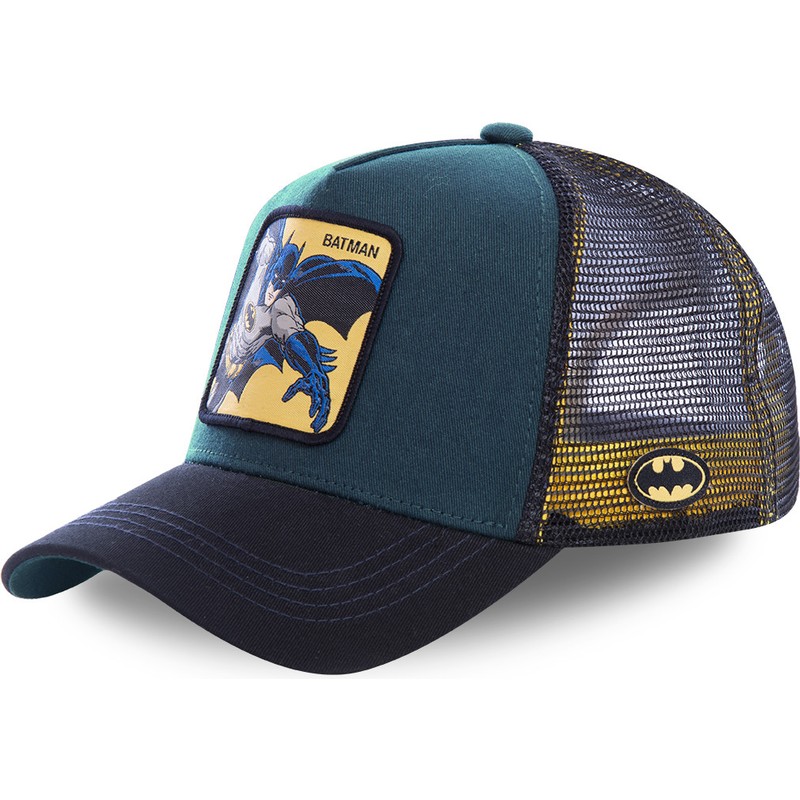 Capslab Batman VIN1 DC Comics Navy Blue Trucker Hat: 
