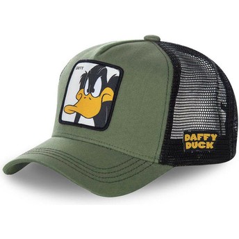 Capslab Daffy Duck DAF2 Looney Tunes Green Trucker Hat
