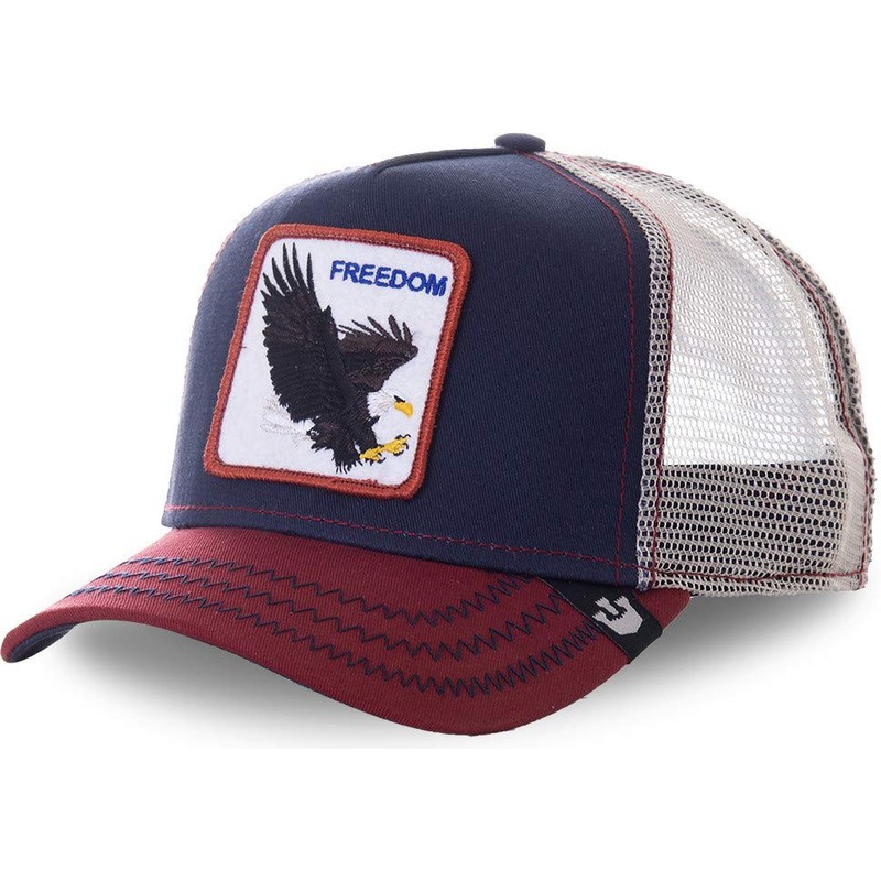 Goorin Bros. Eagle Let It Ring Navy Blue Trucker Hat: 