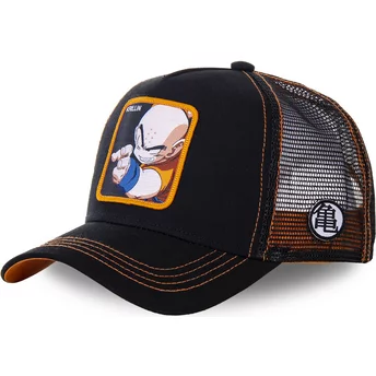 Capslab Krillin KRI4 Dragon Ball Black Trucker Hat
