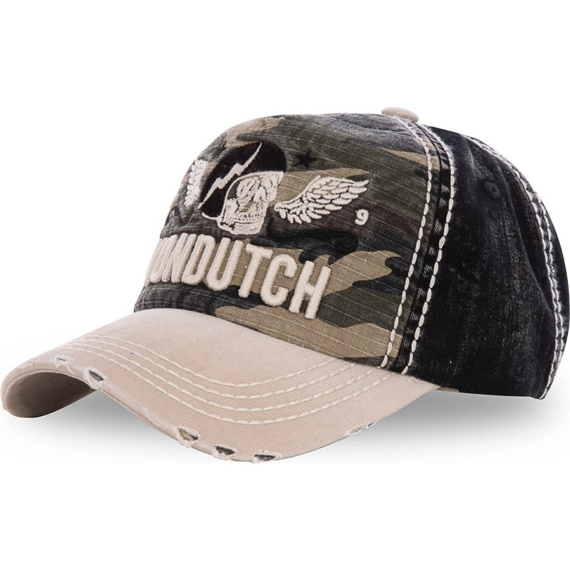 von-dutch-curved-brim-xavier07-camouflage-black-and-brown-adjustable-cap