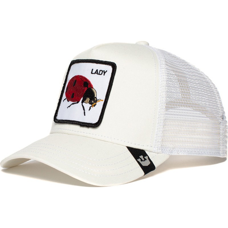 Goorin Bros. Ladybug Spot White Trucker 