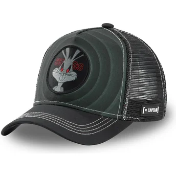 capslab-bugs-bunny-bullseye-color-rings-loo-bug2-looney-tunes-black-trucker-hat