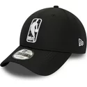 new-era-curved-brim-9forty-logo-hook-jerry-west-nba-black-adjustable-cap