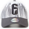 difuzed-curved-brim-classic-tom-clancy-s-rainbow-six-siege-white-and-black-adjustable-cap