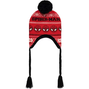 Difuzed Spider-Man Christmas Marvel Comics Red Sherpa Beanie