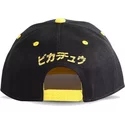 difuzed-flat-brim-pikachu-be-your-own-hero-olympics-pokemon-black-snapback-cap