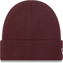 new-era-cuff-knit-pop-colour-maroon-beanie
