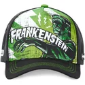 capslab-frankenstein-ums-frk1-black-trucker-hat