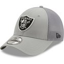 new-era-9forty-team-arch-las-vegas-raiders-nfl-grey-trucker-hat