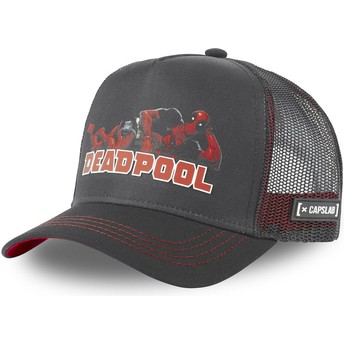 Capslab Deadpool DEA3 Marvel Comics Black Trucker Hat