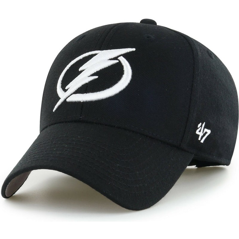 47 Brand Curved Brim MVP Tampa Bay Lightning Black Adjustable Cap: Caphunters.ie