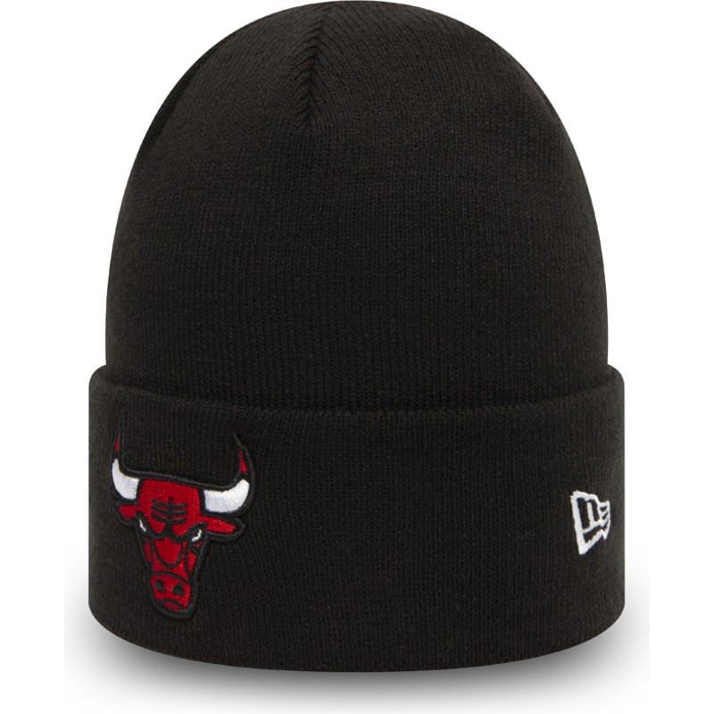 new-era-essential-cuff-chicago-bulls-nba-black-beanie