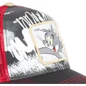 capslab-tom-tom2-looney-tunes-black-and-red-trucker-hat