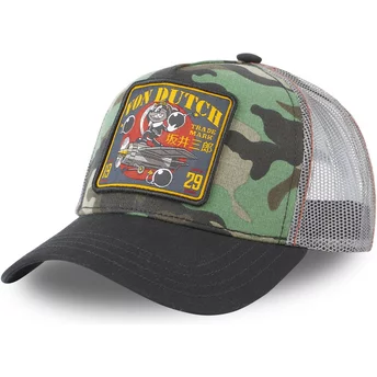 Von Dutch SWA Camouflage, Grey and Black Trucker Hat