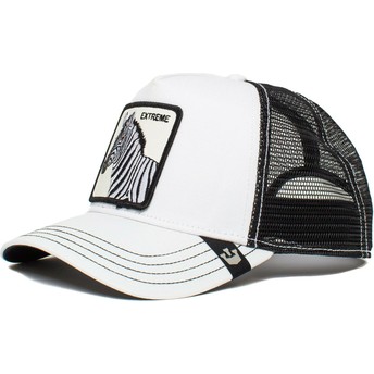 Goorin Bros. Zebra Extreme Exxxtreme The Farm White and Black Trucker Hat