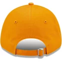 new-era-curved-brim-black-logo-9forty-league-essential-los-angeles-dodgers-mlb-orange-adjustable-cap