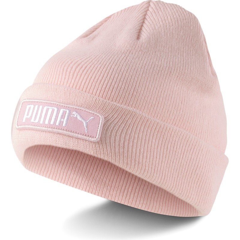puma-classic-cuff-pink-beanie