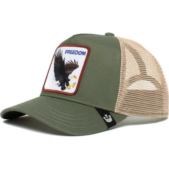 Goorin Bros. Eagle Freedom Green Trucker Hat