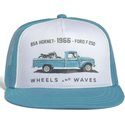wheels-and-waves-flat-brim-1966-ww23-white-and-blue-trucker-hat