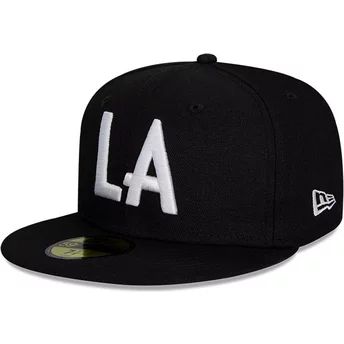 New Era Flat Brim 59FIFTY All Star Game Basic Los Angeles Dodgers MLB Black Fitted Cap