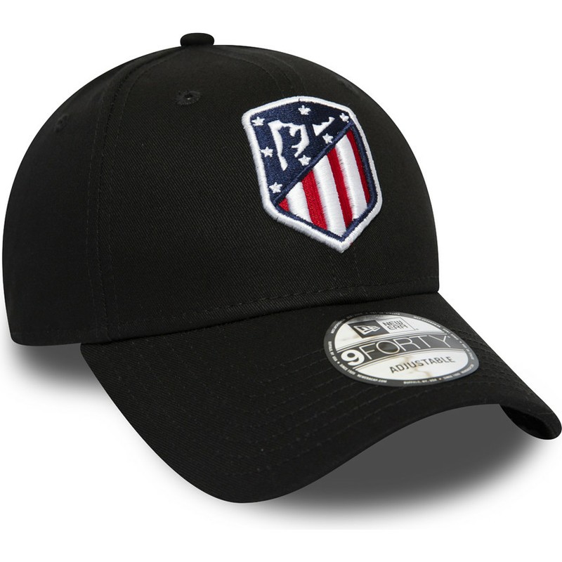 new-era-curved-brim-9forty-atletico-de-madrid-lfp-black-adjustable-cap