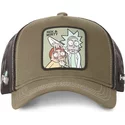 capslab-rem-loo2-rick-and-morty-brown-trucker-hat