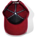 the-no1-face-curved-brim-trusts-no1-distressed-black-white-logo-maroon-adjustable-cap