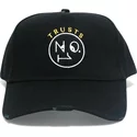 the-no1-face-curved-brim-trusts-no1-distressed-black-gold-logo-black-adjustable-cap