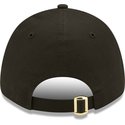 new-era-curved-brim-golden-logo-9forty-metallic-chicago-bulls-nba-black-adjustable-cap