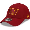 new-era-curved-brim-9forty-the-league-washington-commanders-nfl-red-adjustable-cap