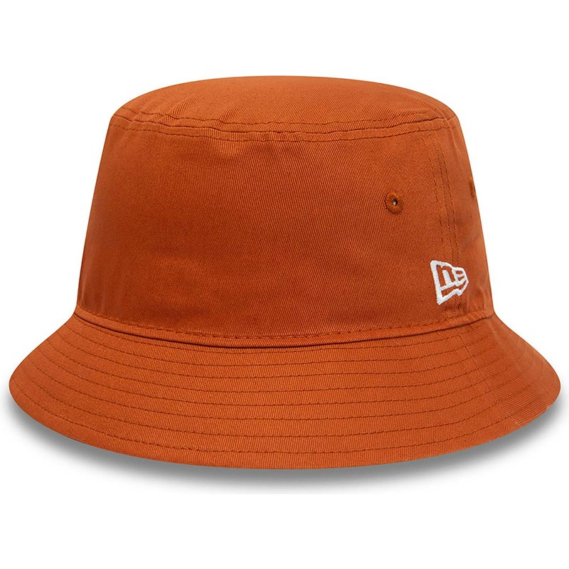 new-era-essential-tapered-brown-bucket-hat
