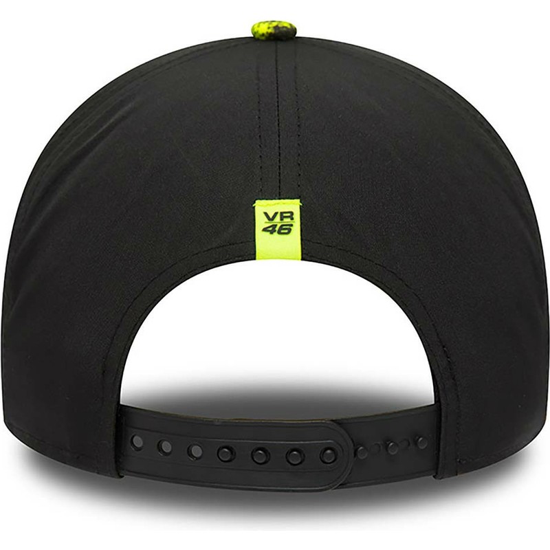 new-era-curved-brim-valentino-rossi-vr46-9forty-all-over-print-motogp-yellow-and-black-snapback-cap