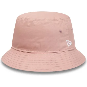 New Era Essential Tapered Pink Bucket Hat