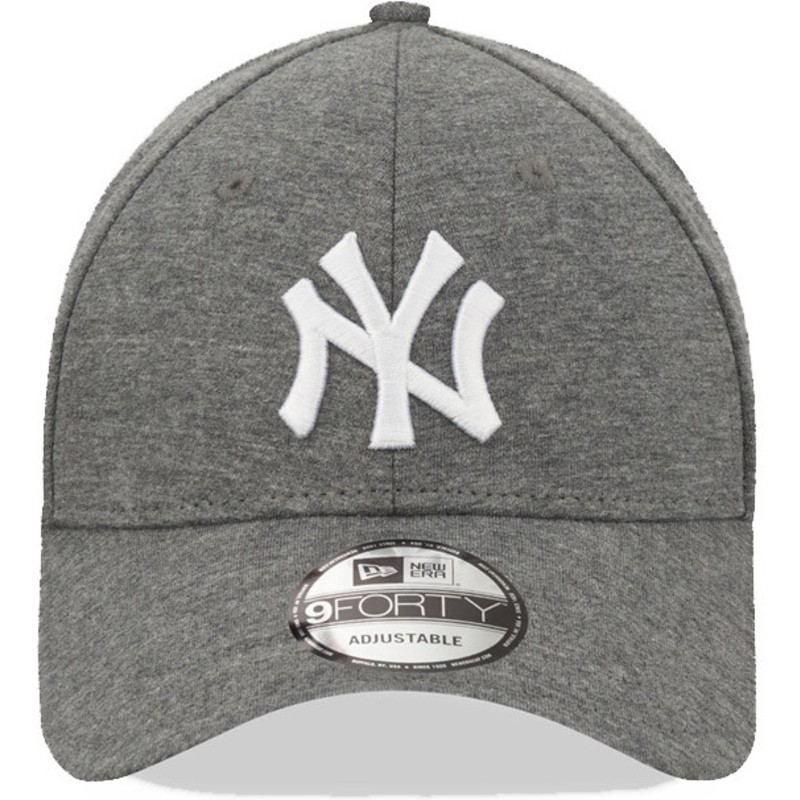 new-era-curved-brim-9forty-jersey-new-york-yankees-mlb-grey-adjustable-cap