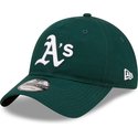 new-era-curved-brim-9twenty-league-essential-oakland-athletics-mlb-green-adjustable-cap