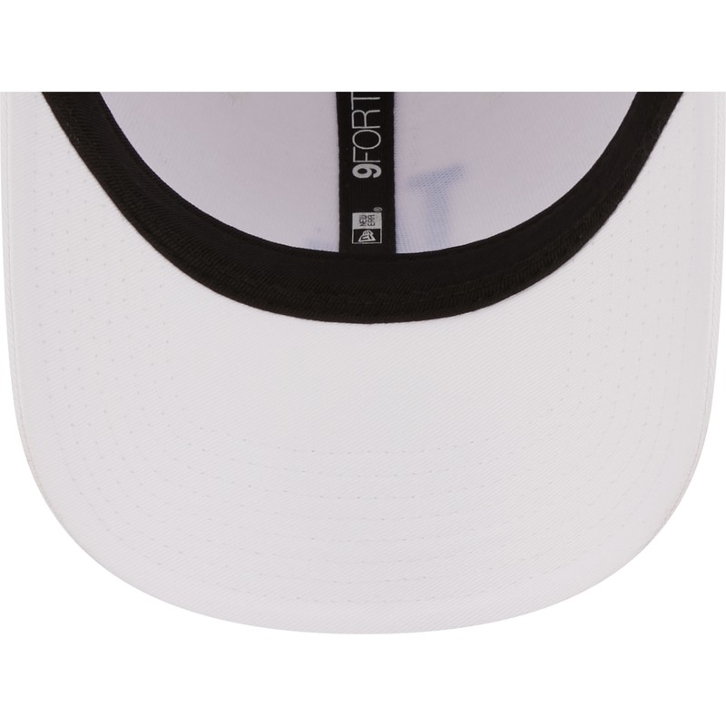 new-era-curved-brim-blue-logo-9forty-league-essential-los-angeles-dodgers-mlb-white-adjustable-cap