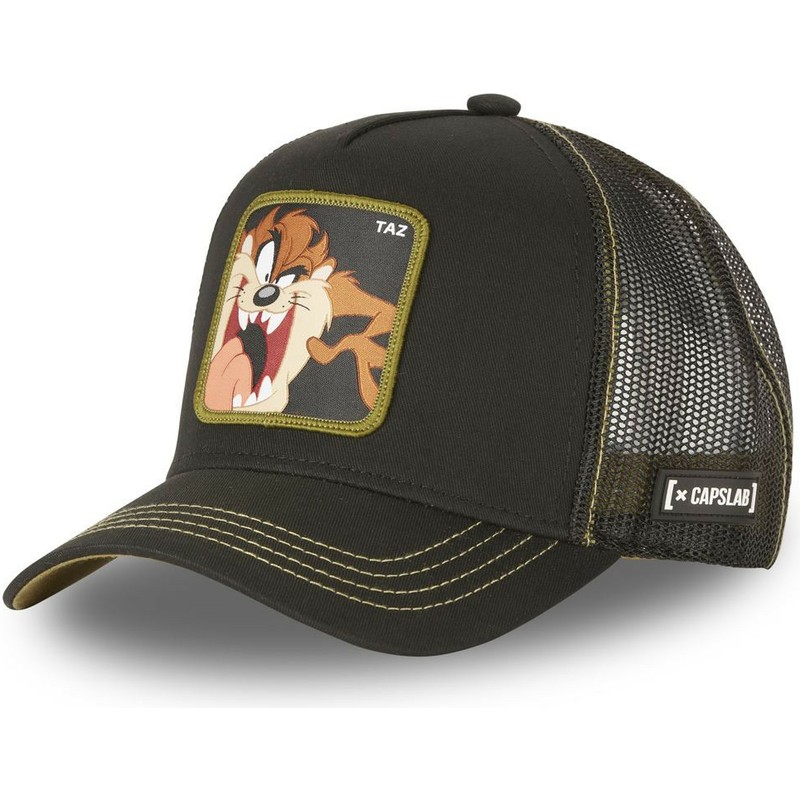capslab-tasmanian-devil-ta1-looney-tunes-brown-trucker-hat