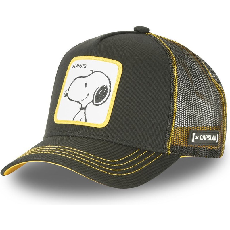 capslab-snoopy-do1-peanuts-black-trucker-hat