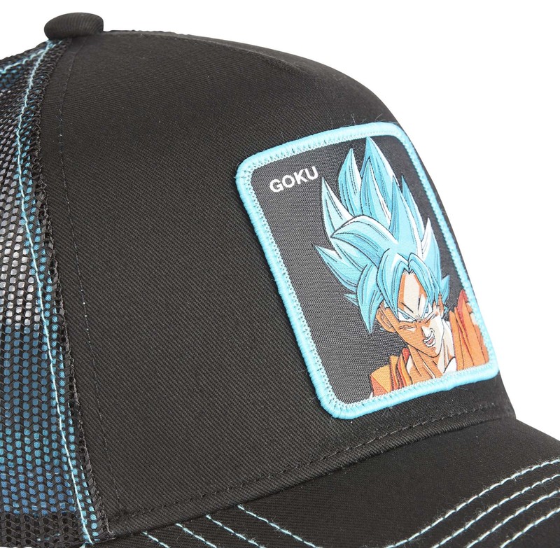 capslab-son-goku-super-saiyan-blue-cas-gok1-dragon-ball-black-trucker-hat