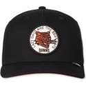 djinns-curved-brim-lazy-tiger-truefit-lazy-days-are-the-best-days-black-adjustable-cap