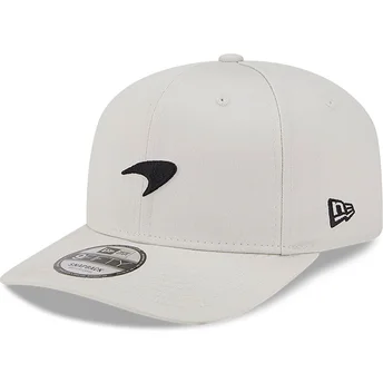 new-era-curved-brim-9fifty-seasonal-mclaren-racing-formula-1-beige-snapback-cap