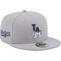 new-era-flat-brim-9fifty-team-drip-los-angeles-dodgers-mlb-grey-snapback-cap