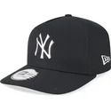 new-era-curved-brim-a-frame-foil-pack-new-york-yankees-mlb-black-snapback-cap