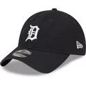 new-era-curved-brim-9twenty-core-classic-detroit-tigers-mlb-navy-blue-adjustable-cap