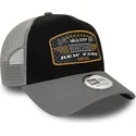 new-era-a-frame-patch-new-york-racing-black-and-grey-trucker-hat