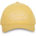 von-dutch-curved-brim-lof-cb-c6-yellow-adjustable-cap